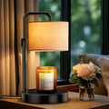 Hyrion Candle Warmer Lamp with Timer Dimmer, Adjustable Height Candle Melter with 2 Bulbs, Birthday Gifts for Women Mom, Flameless Wax Melt Warmer for Scented Jar Candles, Home Decor, Living Room