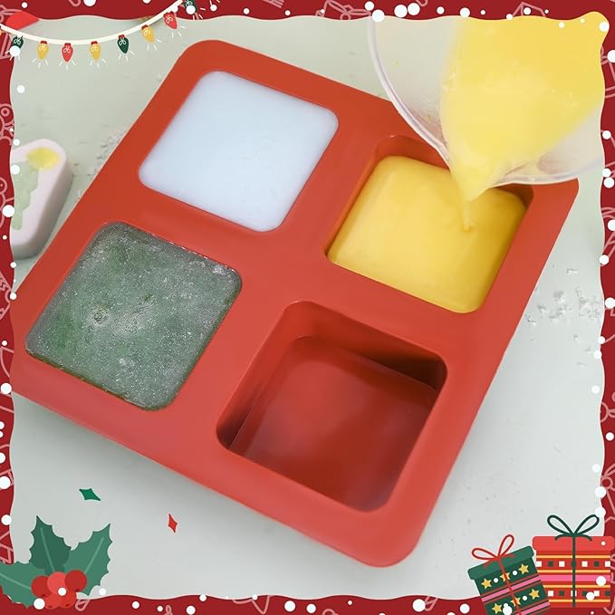 ZQBQC Soap Making Kit - Soap Making Supplies for Adults, Shea Butter Glycerin Melt and Pour Base, Molds, Fragrances, Glitter, DIY Soap Craft Kit for Kids, Gift for Beginners Boys Girls