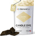 Ivory Candle Dye - Made in The USA - Premium Colorants - Highly Concentrated - Popular Colors for Paraffin or Soy Wax - Great for Professionals or Hobbyist - 10 Dye Chips