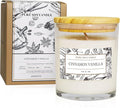 Aronica Non Toxic Candle - Soy Cinnamon Vanilla Scent, Highly Scented Spring Candle for Home, New Home Gift, Luxury Scents