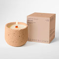 Limoncello Bloom, Organic Beeswax Coconut Clean-Burning Candle | Non-Toxic Luxury Aromatherapy, Lemon Scent | Long-Lasting Designer Home Fragrance | Wood Wick, 9oz