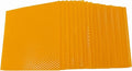 XIANGZHU DIY Candles Sheet, Make Your Own Beeswax Candle Kit - 20 pcs in Orange Color 8 * 8inch with Cotton Wicks, Make Ideal Candles for Adults