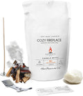 Phoenix Wick Candle Making Kit – Transform Anything Into A Candle – Candle Making Kit with Wick + 7oz Wax (Cozy Fireplace Scent)