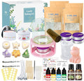 Susanou Kids Candle Making Kit - DIY Soy Candle Making Complete Kit with Wax Warmer, Soy Wax, Scents, Dyes & Unicorn Molds, Fun Arts Crafts Supplies for Girls and Boys, Creative Birthday Holiday Gift