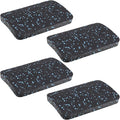 Exercise Equipment Mat Pads - 12 PCS Versatile Rubber Support Pads for Home Gym Machines - Heavy Duty Floor Protection for Weight Benches and Gym Gear
