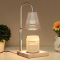 Candle Warmer Lamp, Adjustable Height & Dimmable, Candles with Timer, 2H/4H/8H Auto Off, Safe Flameless Night Light for Home Decor, Bedroom, Office, Christmas Birthday Gift for Women & Men