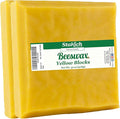 Stakich Yellow Beeswax Block - Natural, Triple Filtered - 2 Pound