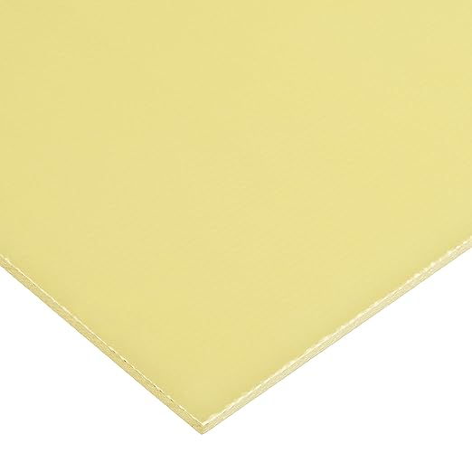USA Sealing BULK-CS-GFR4-44 G-10/FR-4 Garolite Sheet, 1/4" Height, 12" Width, 12" Length