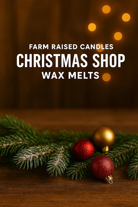 Farm Raised Candles - USA Grown Soy Wax Melts - Fall - Bakery Variety Packs – 5 Pack, 16oz Total – Wax Melt Warmer Scents – (Christmas 5 Pack Variety)