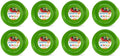 Preserve Everyday BPA Free Dinner Plates Made from Recycled Plastic in the USA, Bulk Set of 32, Apple Green