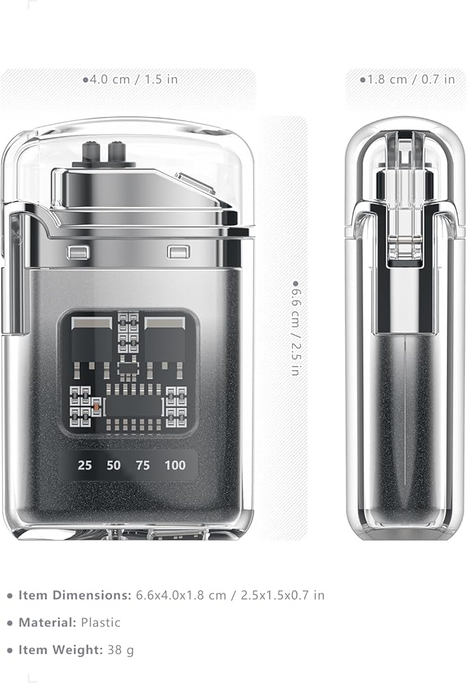 VVAY Electric Arc Lighter Rechargeable USB-C - Windproof & Flameless