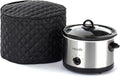 Covermates Keepsakes Slow Cooker Cover – Quilted Electric Appliance Protector for Kitchen Counter Storage – Dust & Stain Resistant – Washable Slip-On Design, Black