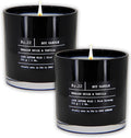 Lulu Candles | Tobacco, Spice & Vanilla | Luxury Scented Soy Jar Candle | Hand Poured in The USA | Highly Scented & Long Lasting (9 Oz. 2 Pack)