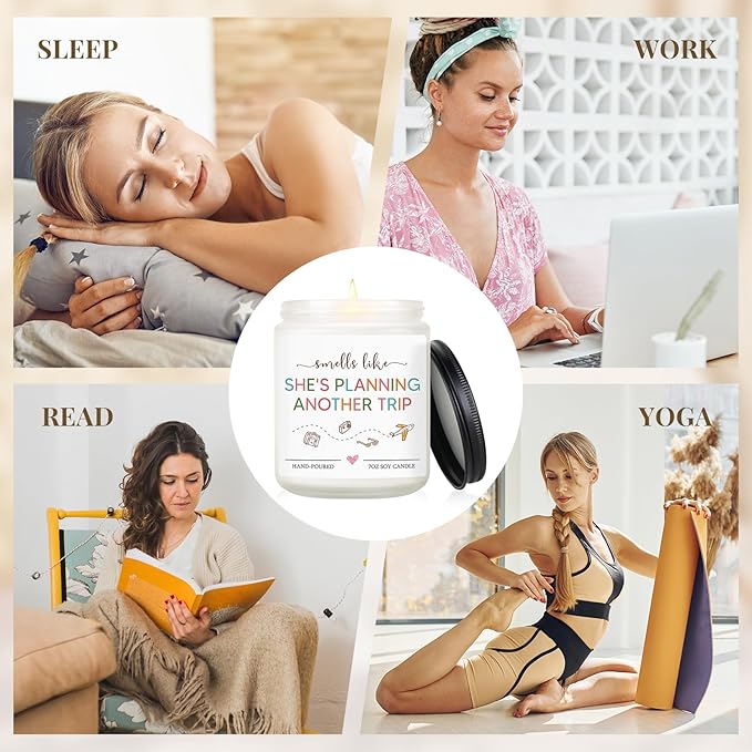 Travel Gifts for Women, Best Gifts for People Who Travel A Lot, Funny Trip Vacation Gift, Christmas Birthday Gift for Traveler Planner, Traveling Present