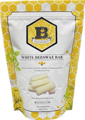 Beesworks White Beeswax Bars (6 oz) | 100% Pure, Cosmetic Grade, Triple-Filtered Beeswax for DIY Skin care, Lip Balm, Lotion and Candle Making (1 oz Bars - Pack of 6)