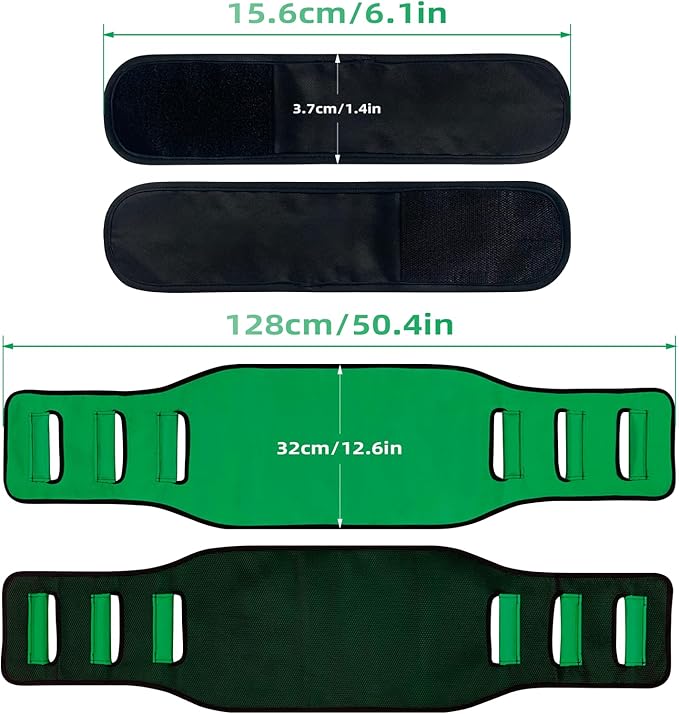 Transfer Sling, Lift Assist Gait Belts for Seniors, Transfer Belt for Elderly and Disabled, Bed Assist Mobility Belt for Patient Care