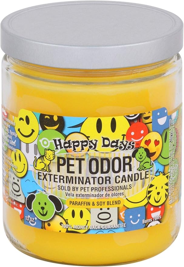 Happy Days„ Pet Oder Exterminator Candle„ 13 oz