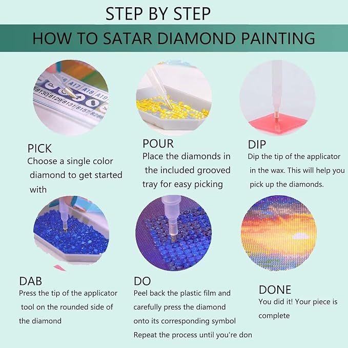 Diamond Painting Kits for Adults Sea Diamond Painting Kits Street 5D Full Square Drill Strass Crystal Crafts for Adults DIY Art Kit for Beginner, Home Wall Art, Gifts for Women 12x16in Z-36617C