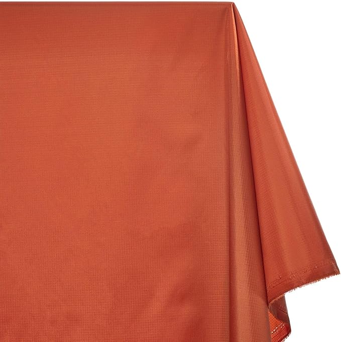 Ottertex Nylon Ripstop Fabric Waterproof Heavy Duty Outdoor Lightweight By The Yard Wholesale - Rust (1 Yard)