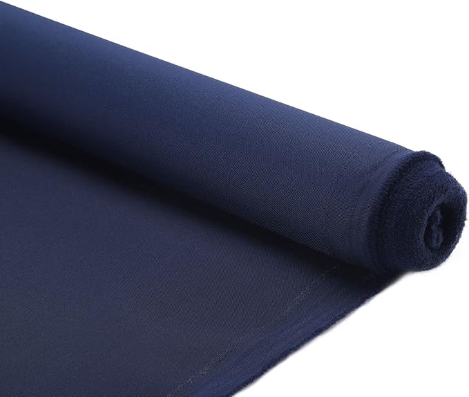 Mybecca Canvas Oxford Fabric Marine Waterproof Outdoor Awning 600 Denier by The Yard (Cut Separate by Yard for Prime Orders-1 Yard) (60"x36") Navy Blue