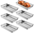 Steam Table Pan Hotel Pans: Full Size 6 Pack 4 Inch Deep Stainless Steel Hotel Pan for Food - Commercial Catering Pan for Hotel Restaurant Buffet Party Supplies