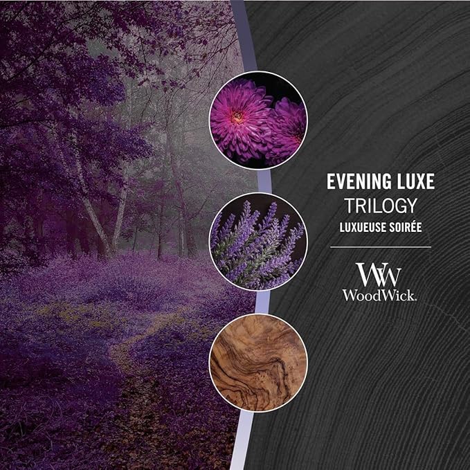 WoodWick Ellipse Candle Evening Luxe Trilogy 16 oz.