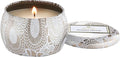 Voluspa Mokara Orchid, Mini Tin Candle, 4 oz, 25 Hour Burn Time, All Natural Wicks and Coconut Wax for Clean Burning, Vegan, Poured in The USA