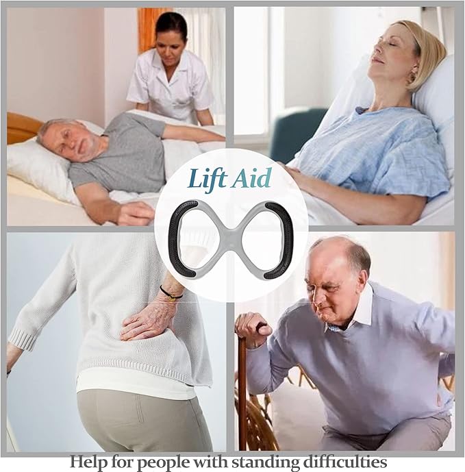 EASACE 14" Lift Assists Standing Aid with No-Slip Stronger Grip Handles, Portable for Disable and Elderly,Caregivers and Senior