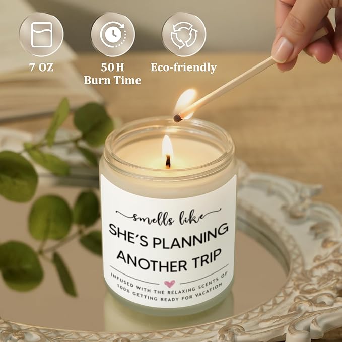 Travel Gifts for Women, Best Gifts for People Who Travel, Gift for Travelers, Vacation, Christmas Gift for Traveler Women Men, Birthday Present for Travelers Woman, Friends