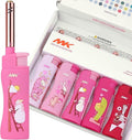 MK Lighter Collector’s Edition Refillable Candle – Multipurpose Jet Flame Butane with Long Wand for Indoor & Outdoor Use Gift Couples Friends Family (Polar love-5PC)