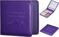 HerriaT Car Registration and Insurance Card Holder - Leather Vehicle Glove Box Automobile Documents Paperwork Wallet Case Organizer for ID, Driver's License, Key Contact Information Cards - Men&Women
