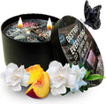 Destroy Everything Spiritual Candle to Cut ties, Remove hexes and Bad luck | All Natural & Organic Coconut Wax Candle for House Energy Cleansing Purification, Chakra Healing (Large 14oz)