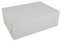 Southern Champion Tray 1005 Premium Clay Coated Kraft Paperboard White Non-Window Sheet Cake and Utility Box, 14-1/2" Length x 10-1/2" Width x 5" Height (Case of 100)
