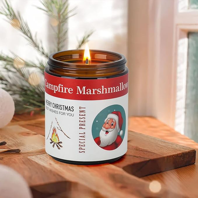 Candles for Home Scented, 4 x 7.1oz Soy Wax Candles Sets, Candles Gifts for Women Birthday Christmas