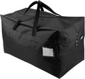 iwill CREATE PRO 100L Large Size Ornament Water Resistant Travle Duffel Tote Storage Bags with Carry Handles, Black