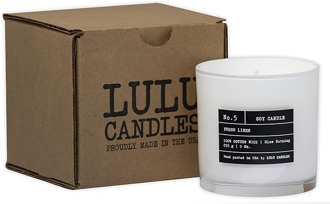 Lulu Candles | Sexy Gal | Luxury Scented Soy Jar Candle | Hand Poured in The USA | Highly Scented & Long Lasting (9 Oz.)
