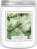 Homsolver Balsam Fir Pine Candle, Christmas Scented Candles, Holiday Natural Soy Candles with 50+ Hour Burn Time, Fir Cedar Tree Scent Gifts for Women Men, Wedding Favors for Guests, Souvenir Gifts