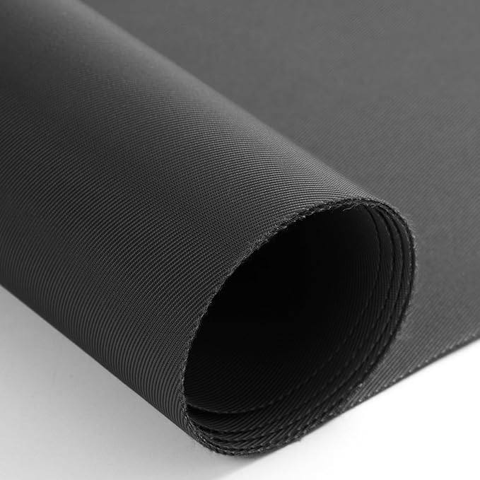 Nylon Fabric, 58" W 420D Waterproof Fabric 3 Yard Ripstop Nylon Material Outdoor Upholstery Twill Sewing Material for Patio Chair, Lining, Cushion, Purse, Tote Bag, Tent, Tarp Cover, DIY Project Grey
