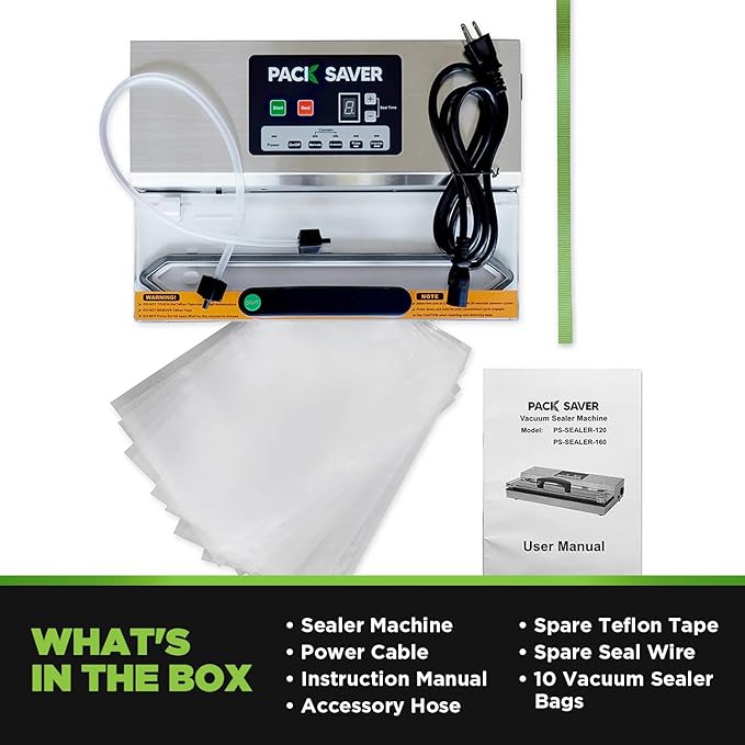Vacuum Sealing Machine, Extra Wide, Dual Pump, One-Hand Operation, Built-In Fan, Commercial Grade, Versatile and Multifunctional (Extra Large)