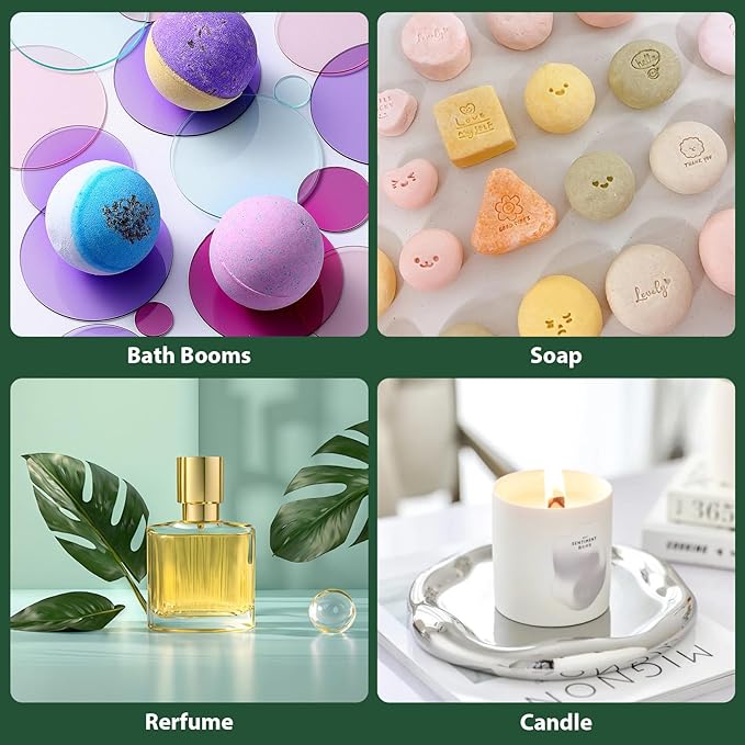 FUHITIM 90 Pcs Essential Oil Set - Essential Oils Gift Set Perfect for Diffuser, Massage,Soap, Candle Bath Bombs Making, 90x5 ML