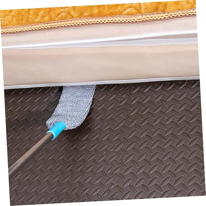 Under Bed Dust Cleaner Reusable Handle Duster for Home Cleaning Flexible Microfiber Tool for Hard Reach Areas Washable and Lightweight