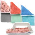 Don Aslett’s Scrub & Switch Combo Set | Dual-Sided Scrub, Clean, and Polish Sponges Included | Handheld Tool for Extra Scrubbing Power | Reusable and Machine Washable