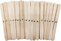 MILIVIXAY Wooden Candle Wick Holders,Candle Wicks Centering Device - Candle Centering Tool, 120 Pack