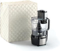 Covermates Keepsakes Blender Cover – Quilted Appliance Protector for Food Processors – Dust & Stain Resistant, Washable Slip‑On Design for Countertop Storage, Cream