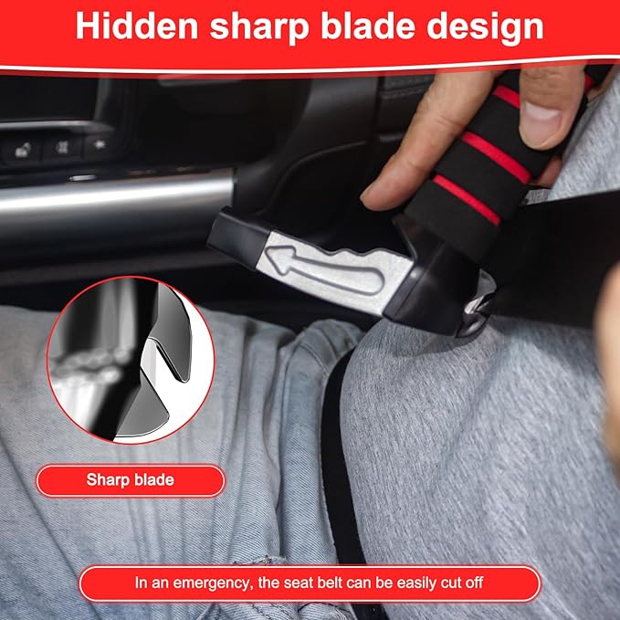 Shouken 3 in 1 Car Door Handle for Elderly-Car Handle Assist - Vehicle Support - Standing Mobility Aid Tool -Door Latch for Seniors