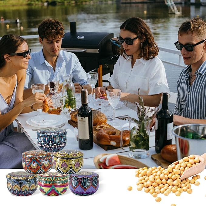 Scented Candles - Long Lasting 2oz Candles in a Pack of 9. Create a Cozy and Relaxing Atmosphere with Our Fragrant Candles That Burn for 120 Hours. Perfect for Any Occasion or as a Gift.