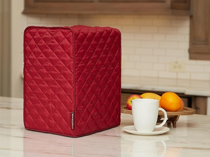 Covermates Keepsakes - Blender Cover - Dust Protection - Stain Resistant - Washable - Appliance Cover, Red