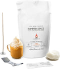 Phoenix Wick Candle Making Kit – Transform Anything Into A Candle – Candle Making Kit with Wick + 14oz Wax (Pumpkin Spice Scent)