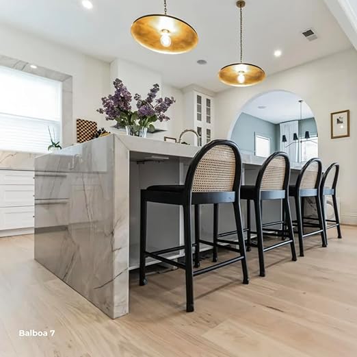 Flooret Engineered Hardwood Plank Flooring Silvan 7" Bestsellers Sample Kit | 5 Pieces of 12" Cut Samples from Real Planks | DIY Click or Glue Installation, Real Wood Wear Layer, and Scratch Resistant