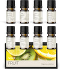 VINEVIDA [Set of 8] Fruit Scents for Candle Making, Made in USA Candle Fragrance Oil, Soap Making Essential Oils, Diffuser Oil Scents